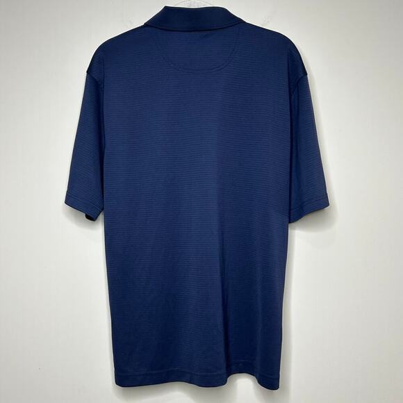 Tommy Armour Blue Golf Polo Shirt Size M Dri-Logic Short Sleeves - Picture 7 of 10